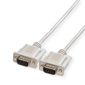 ROLINE RS232 Cable, DB9 M - M, 1.8 m