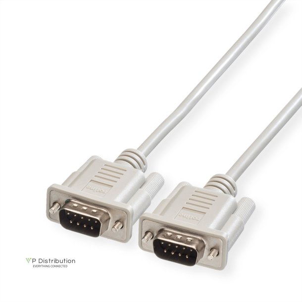 ROLINE RS232 Cable, DB9 M - M, 1.8 m