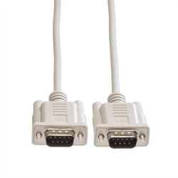 ROLINE RS232 Cable, DB9 M - M, 1.8 m