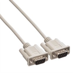 ROLINE RS232 Cable, DB9 M - M, 1.8 m
