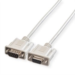 ROLINE RS232 Cable, DB9 M - F, 1.8 m