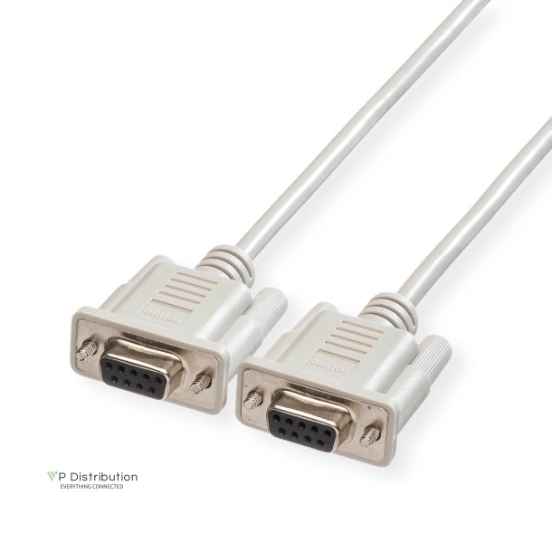 ROLINE Serial Link Cable, DB9 F/F, 3 m