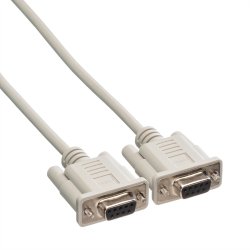 ROLINE Serial Link Cable, DB9 F/F, 3 m