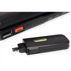 ROLINE USB Type A Port Blocker, 4x lock and 1x key