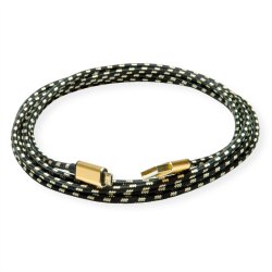 ROLINE GOLD USB 2.0 Cable, A - Micro B (reversible), M/M, 0.8 m