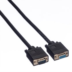 ROLINE HQ VGA Cable, HD15, M/F, 20 m