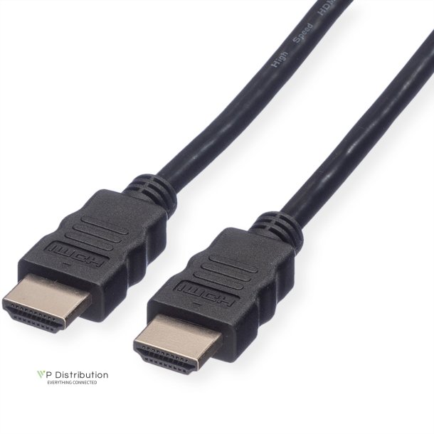 ROLINE RM HDMI HS Cable+Ethernet, M/M, 1m