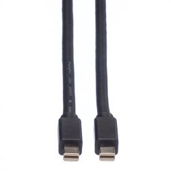 ROLINE DisplayPort Cable, Mini DP - Mini DP, M/M, black, 3 m