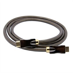 ROLINE HDMI Ultra HD Cable + Ethernet, M/M, black, 2 m