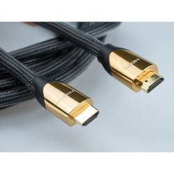 ROLINE PREMIUM HDMI Ultra HD Cable + Ethernet, M/M, black, 2 m