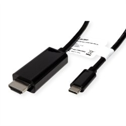 ROLINE Type C - HDMI Cable, M/M, 5 m
