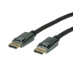 ROLINE DisplayPort Cable, DP-DP, v1.2, M/M, 3 m