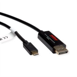 ROLINE Type C - DisplayPort Cable, M/M, 2 m