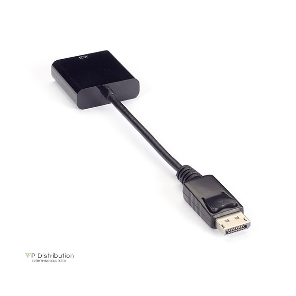 Black Box Active Displayport 1.2 Male -Dvid-D Female Adapter Dongle