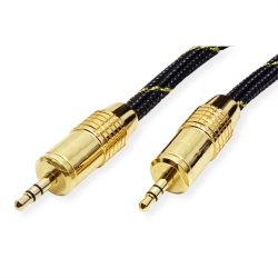 ROLINE GOLD 3.5mm Audio Connetion Cable, M/M, 10 m