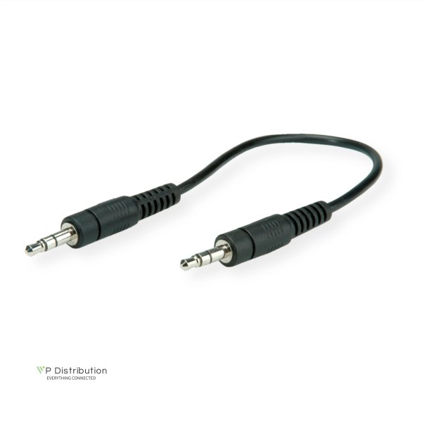 ROLINE 3.5mm Cable, M-M, 0.2 m