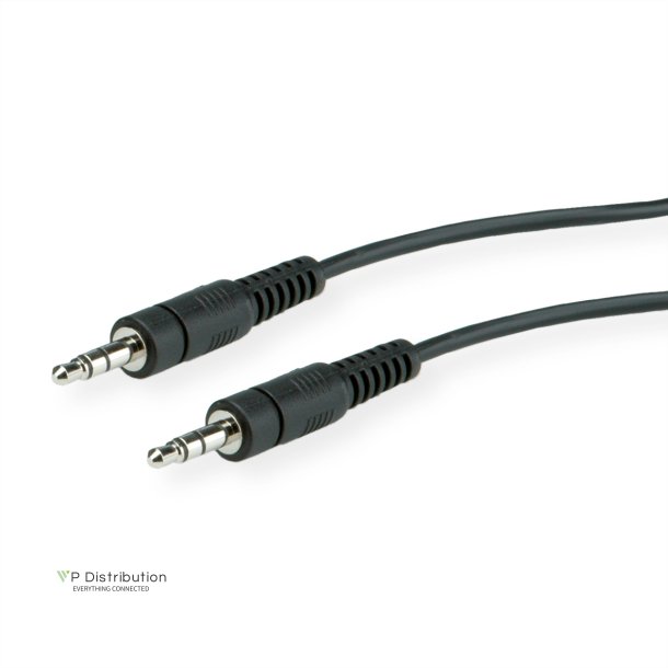 ROLINE 3.5mm Cable, M-M, 1 m