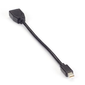 Black Box Mini-Displayport 1.2 Male To Displayport 1.2 Female Adapter