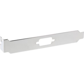 InLine® 4 pcs. Slot Bracket with hole for 9 Pin Sub-D male or female