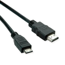 ROLINE GREEN HDMI High Speed Cable + Ethernet, A - C, M/M, 2 m