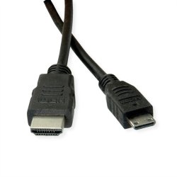 ROLINE GREEN HDMI High Speed Cable + Ethernet, A - C, M/M, 2 m