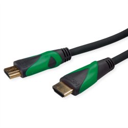ROLINE GREEN ATC HDMI 8K (7680 x 4320) Ultra HD Cable + Ethernet, M/M, black, 2 m