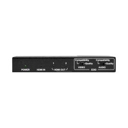 Black Box 2-Port Splitter 4K 60 Hz  4:4:4 Hdmi 2.0 Uhd Hdcp 1.4/2.2