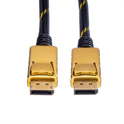 ROLINE GOLD DisplayPort Cable, DP-DP, M/M, 5 m
