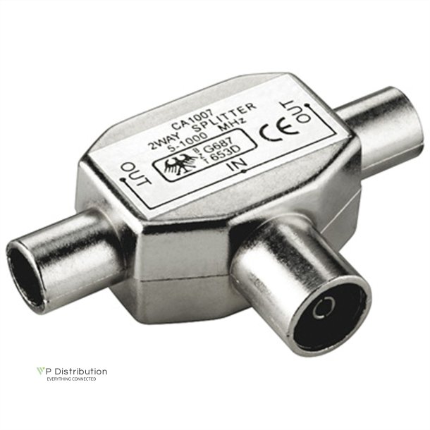 VALUE Koaxial T-Adapter