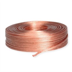 VALUE Loudspeaker Cable, transparent, 1.5mm&sup2;, 100 m roll
