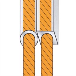 VALUE Loudspeaker Cable, transparent, 2.5mm&sup2;, 100 m roll
