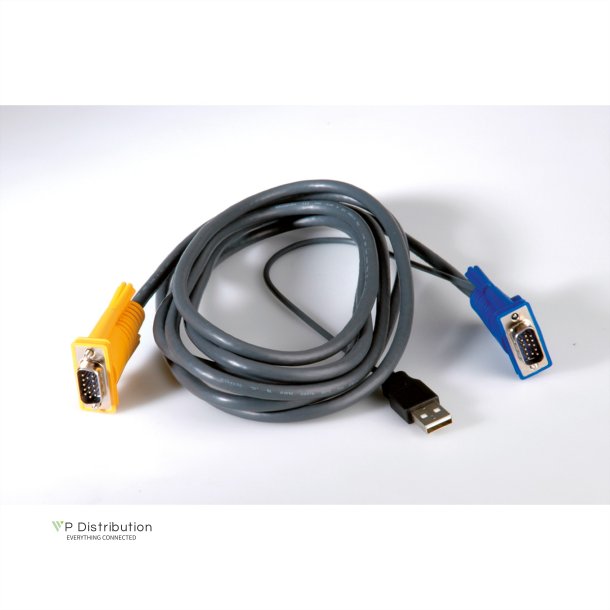 VALUE KVM Cable (USB) for 14.99.3222/.3223, 3 m