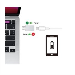 VALUE USB Data Blocker, A-C, M/F (ST/BU)