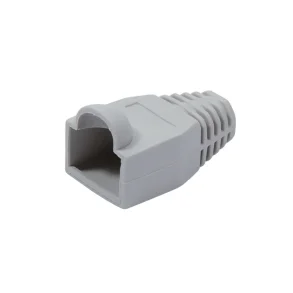 VALUE Boots for RJ45 plug, OD6.5mm, grey, 10 pcs