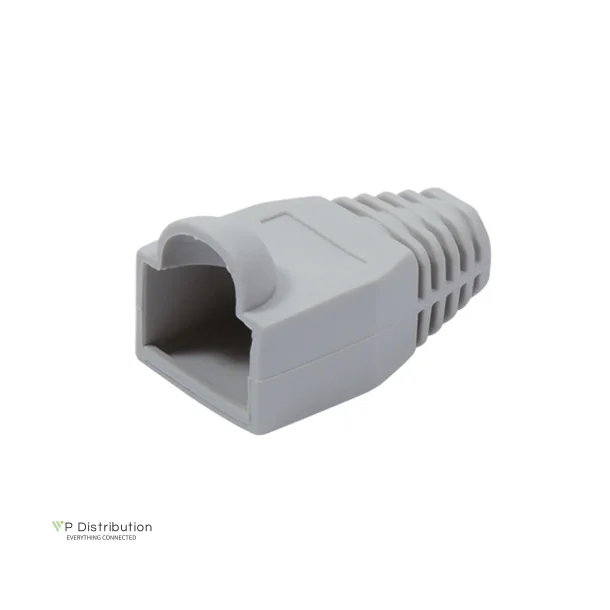 VALUE Boots for RJ45 plug, OD6.5mm, grey, 10 pcs