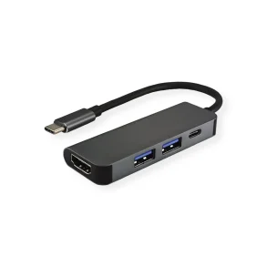 VALUE USB - C Dock, 1x HDMI, 2x USB3.2 Gen2 A, PD, 4K@30Hz