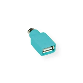 VALUE PS/2 to USB Adapter, Mouse, green