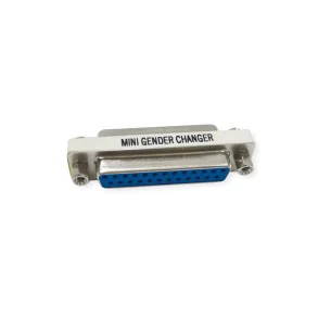 VALUE Mini Gender Changer, 9 Pin F/F 