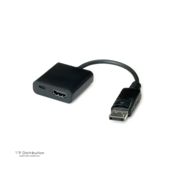 VALUE HDMI to DisplayPort v1.2 Converter Cable