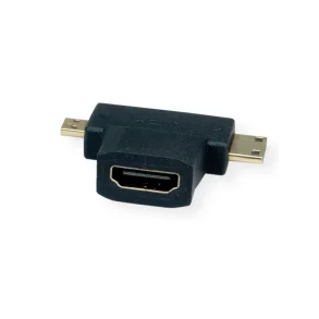 VALUE HDMI T - Adapter, HDMI - HDMI Mini + HDMI Micro