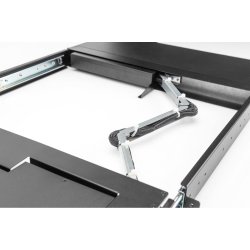 Modular Console with 17 TFT48,3cm 8Port KVM Touch 8 x HDMI, HD Resolution, FR Keyboard