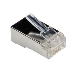ROLINE Cat.5e (Class D) Modular Plug, 8p8c, STP, for Stranded Wire, 10 pcs.