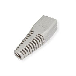 ROLINE Kink Protection Hood for RJ45, cuttable, 10 pcs., grey