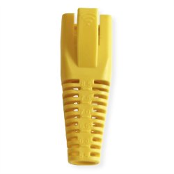 ROLINE Kink Protection Hood for RJ45, cuttable, 10 pcs., yellow