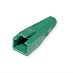 ROLINE Kink Protection Hood for RJ45, cuttable, 10 pcs., green