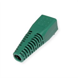 ROLINE Kink Protection Hood for RJ45, cuttable, 10 pcs., green