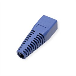ROLINE Kink Protection Hood for RJ45, cuttable, 10 pcs., blue