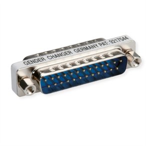 ROLINE Mini Gender Changer, 25-pin M - M