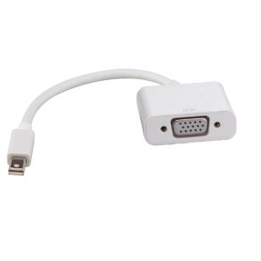 ROLINE Mini DisplayPort-VGA Adapter, Mini DP M - VGA F, white