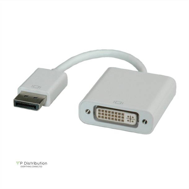 ROLINE DisplayPort-DVI Adapter, DP M - DVI F